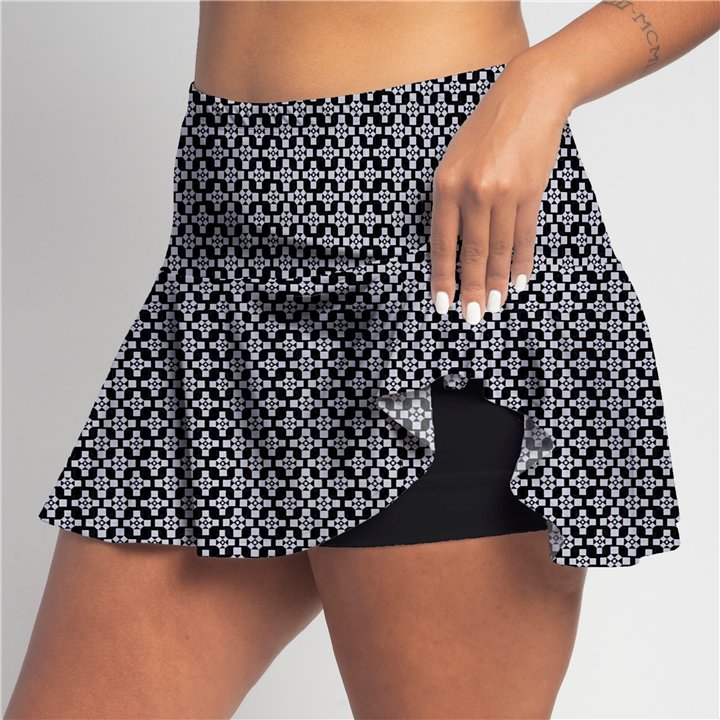 Flounce - BW Criss Cross