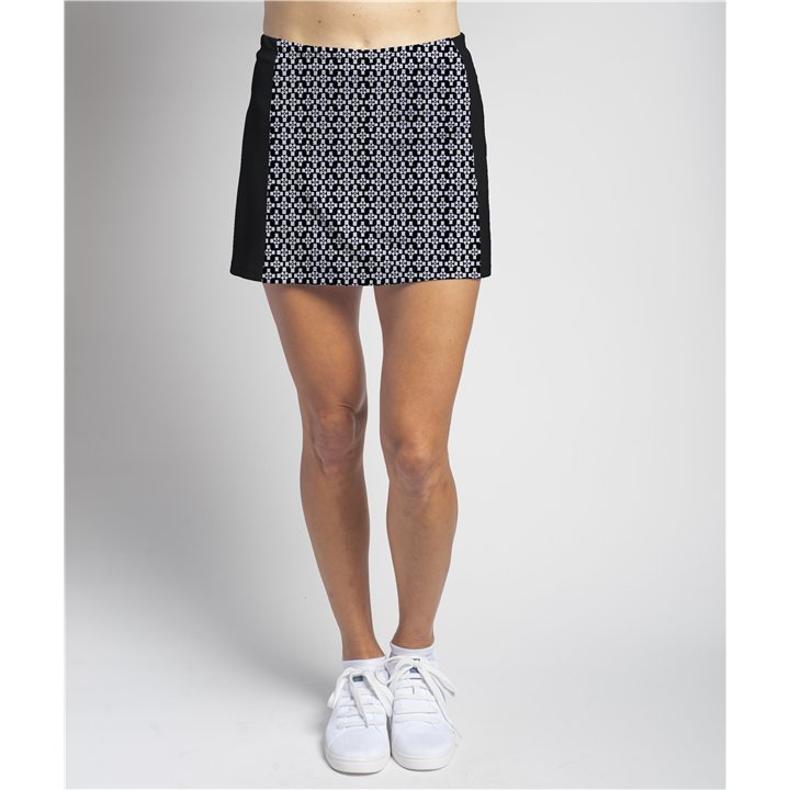 Slimming Panel Skort - BW Criss Cross