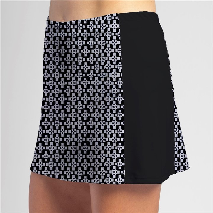 Slimming Panel Skort - BW Criss Cross