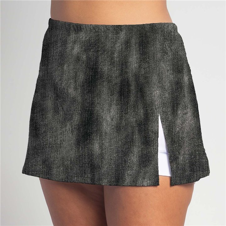 copy of Side Slit - Black Denim W