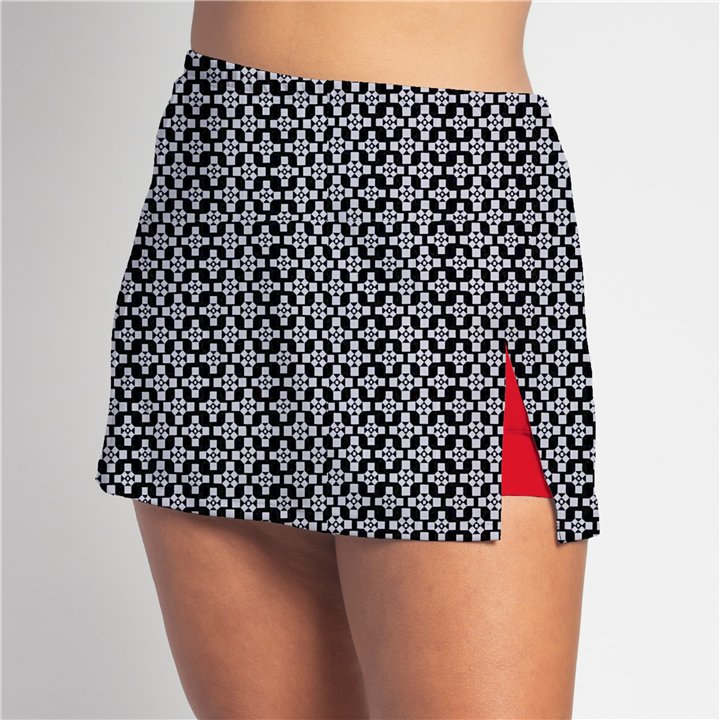 Side Slit - BW Criss Cross R