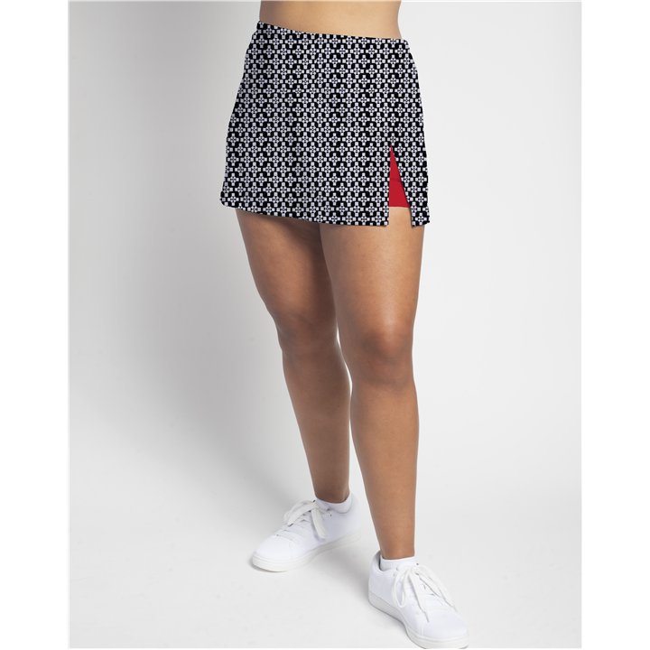 Side Slit - BW Criss Cross R