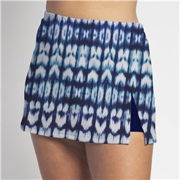 Side Slit - Marine Batik