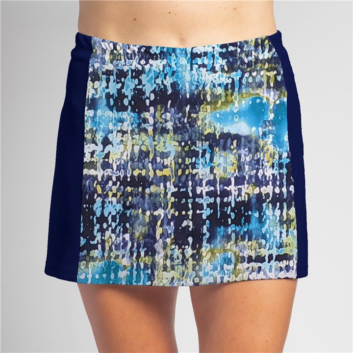 Slimming Panel Skort - Mykonos