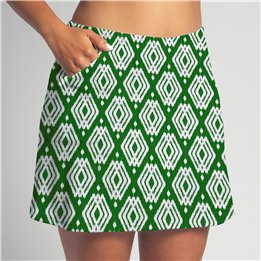 Zipper Pocket Skort - Luck o' the Green