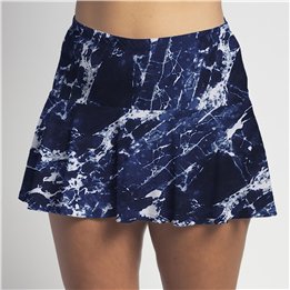 Flounce - Navy Crackle
