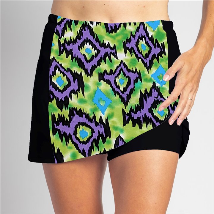 Slimming Panel Skort - Power up Purple