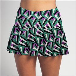 Flounce - Green Grape Geo