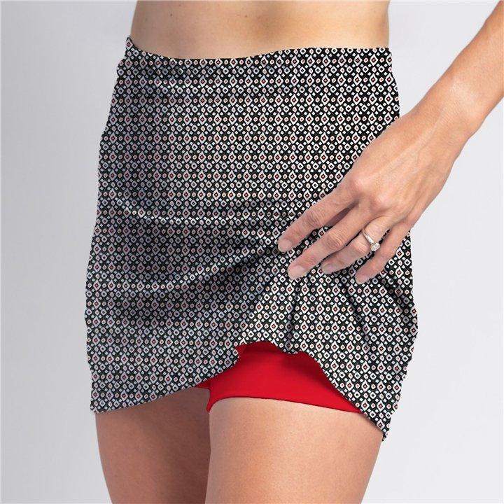 Sporty - Red Black Ikat R