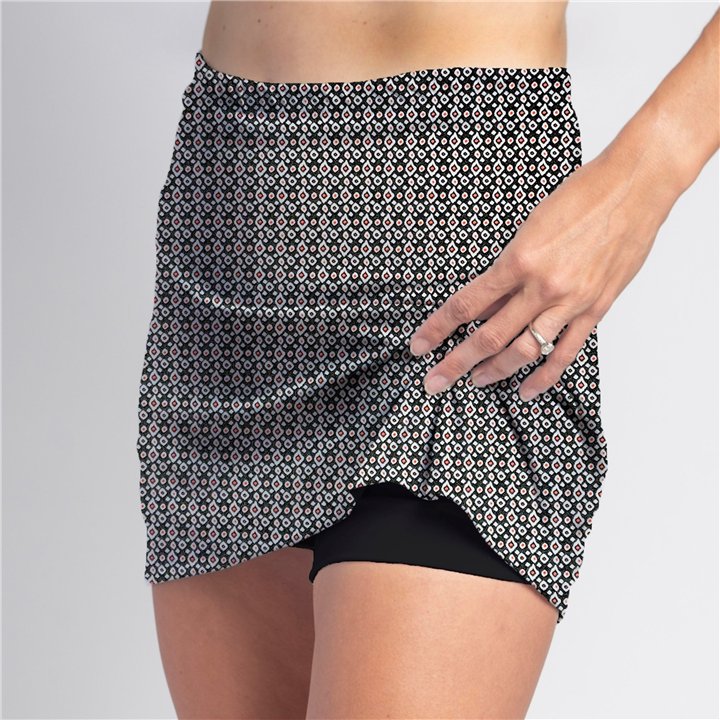 Sporty - Red Black Ikat B