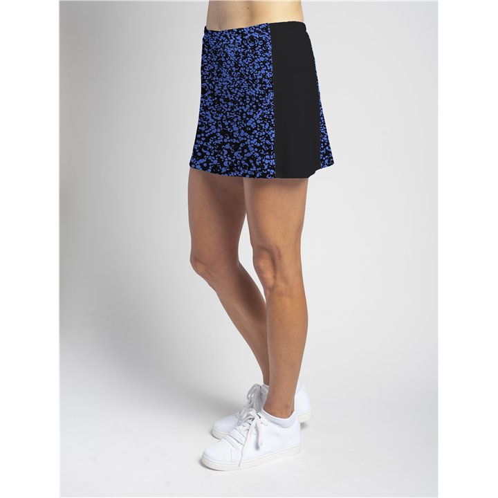 Slimming Panel Skort - Blue Bubbles