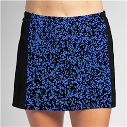 Slimming Panel Skort - Blue Bubbles