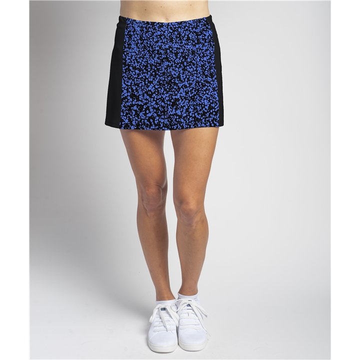 Slimming Panel Skort - Blue Bubbles