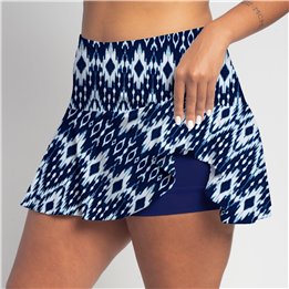 Flounce - Denim Ikat