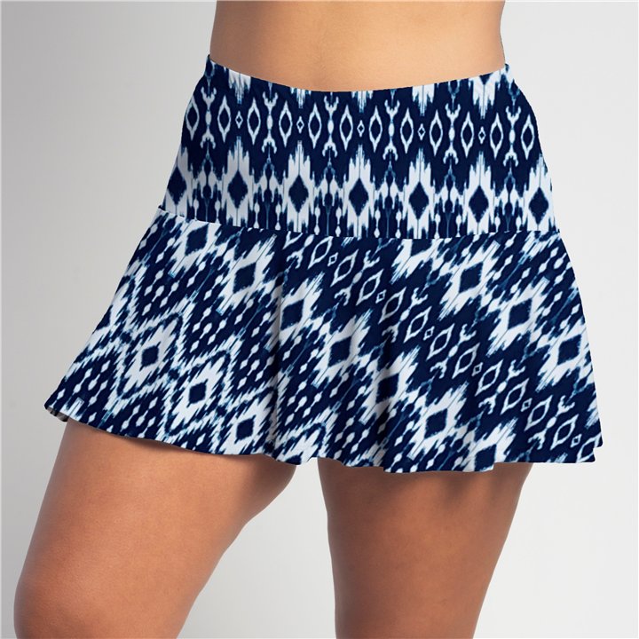 Flounce - Denim Ikat