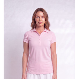 Collared Short Sleeve Top - Pale Pink