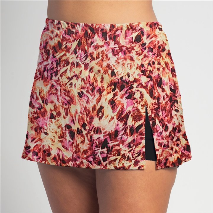 Side Slit - Fire Tie Dye