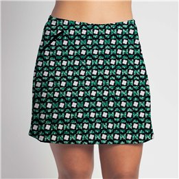 Zipper Pocket Skort - Green Lightening Box