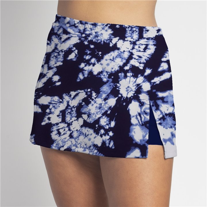 Side Slit - Navy Tie Dye