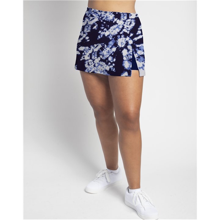 Side Slit - Navy Tie Dye