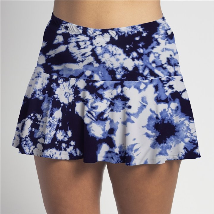 Flounce - Navy Tie Dye