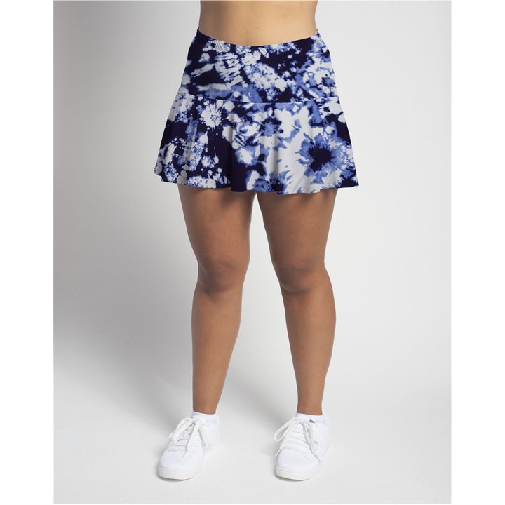 Flounce - Navy Tie Dye