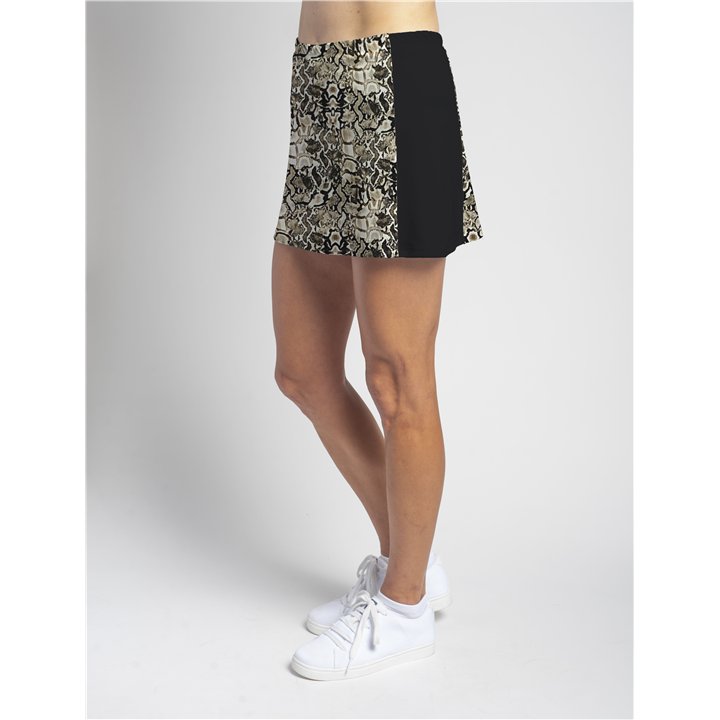 Slimming Panel Skort - Desert Snake