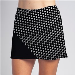 Bias Skort - BW Chiclet