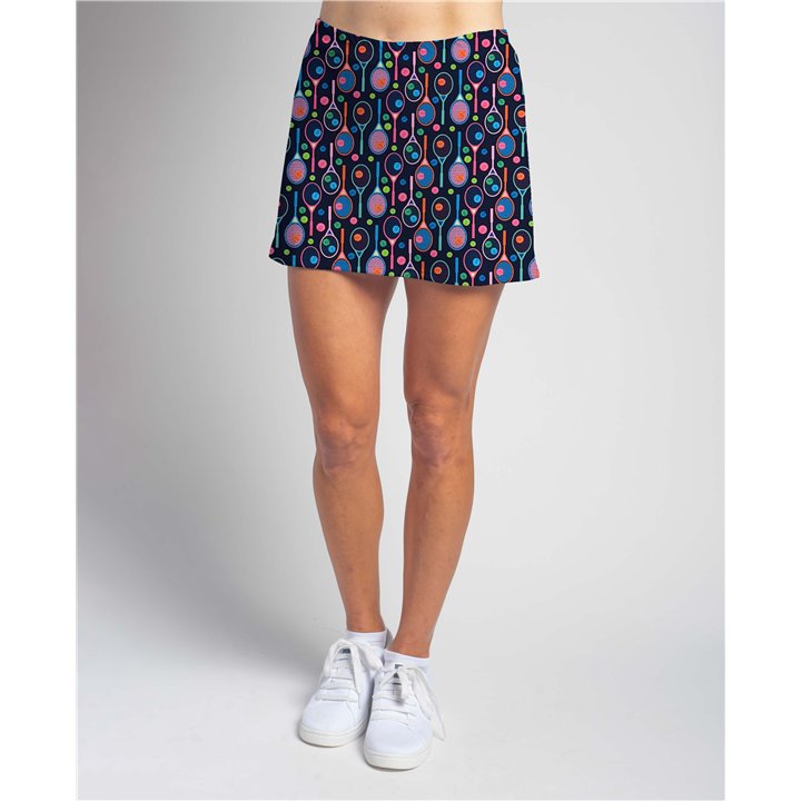 Sporty - Brights Tennis Rackets on Navy