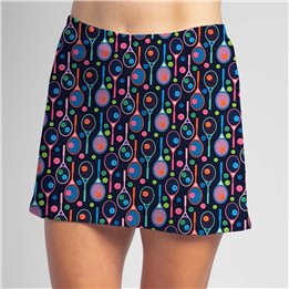Sporty - Brights Tennis Rackets on Navy