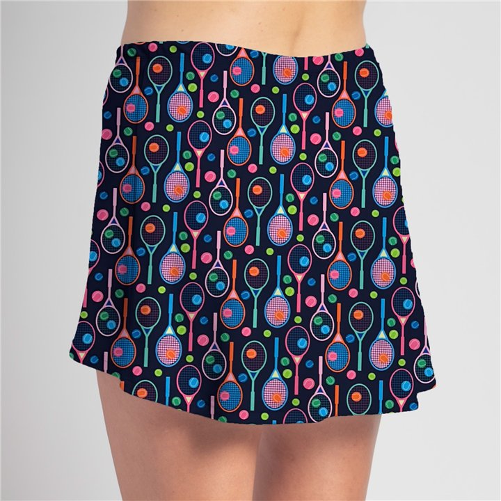 HiLo - Brights Tennis Rackets on Navy