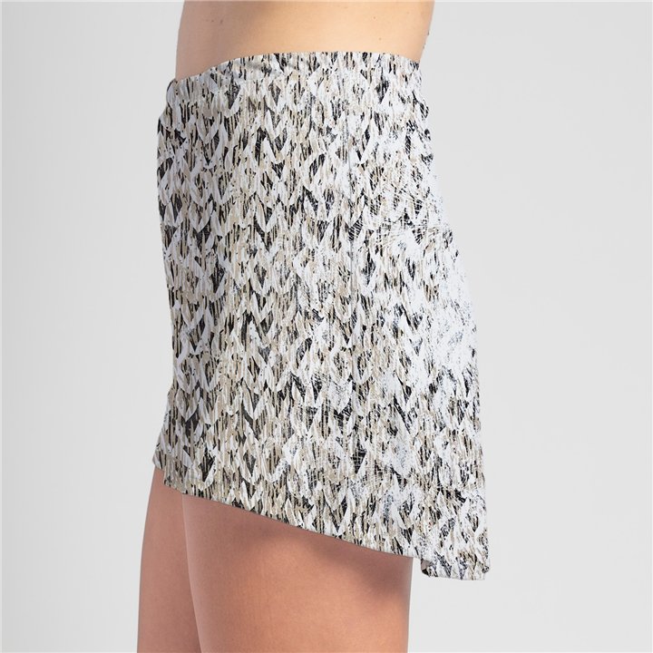 HiLo Skort - Sand Sparkle