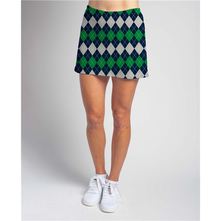 Sporty - Navy Green Argyle