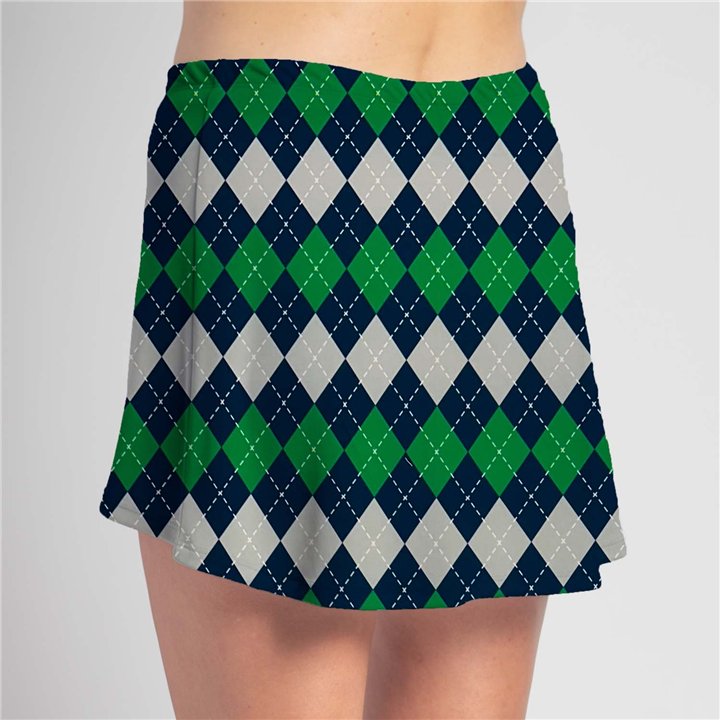 HiLo - Navy Green Argyle