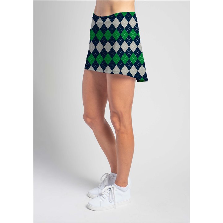 HiLo - Navy Green Argyle