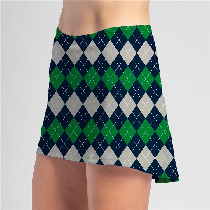 HiLo - Navy Green Argyle