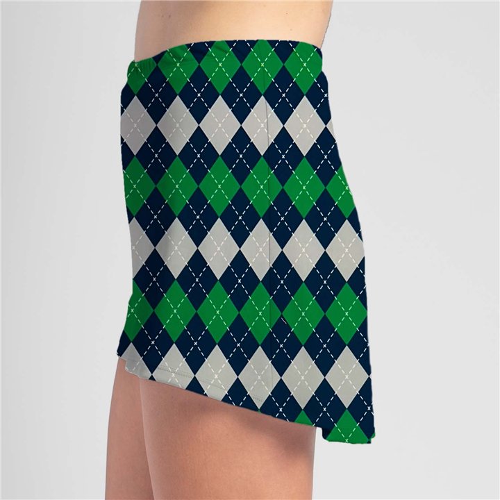 HiLo - Navy Green Argyle