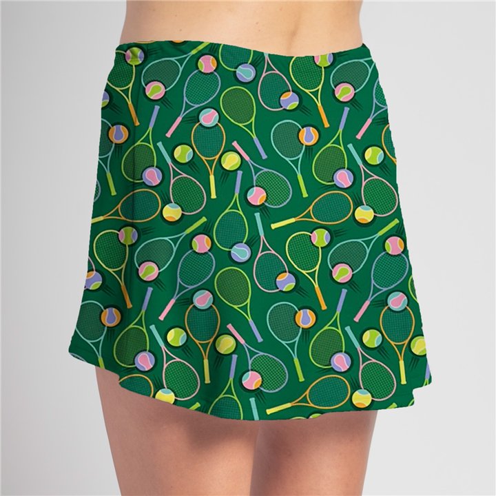 copy of HiLo - Tennis Rackets Pastels on Green