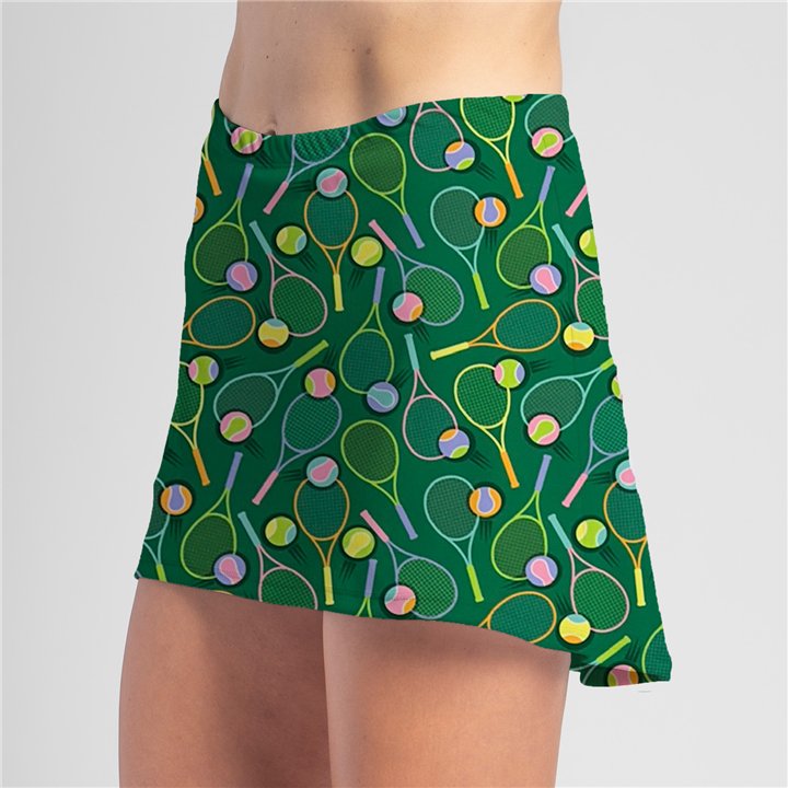 copy of HiLo - Tennis Rackets Pastels on Green