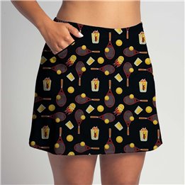 Zipper Pocket Skort - Great Balls of Fire