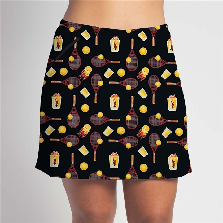 Zipper Pocket Skort - Great Balls of Fire