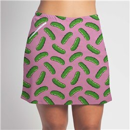 Zipper Pocket Skort - Pink Pickles