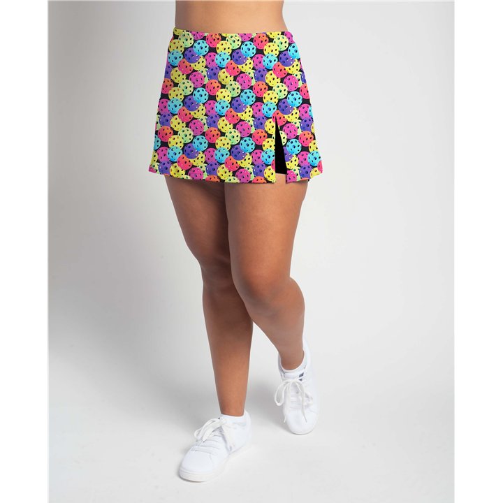 Side Slit - Rainbow Pickleballs