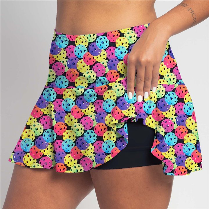Flounce - Rainbow Pickleballs