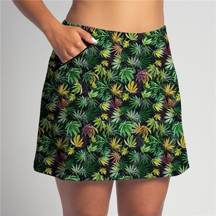 Zipper Pocket Skort - Rocky Mountain High