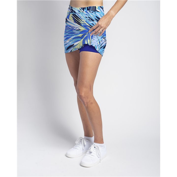 Sporty - Cobalt Palm Print