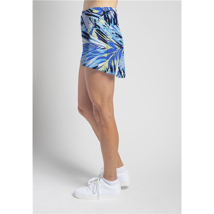 HiLo - Cobalt Palm Print