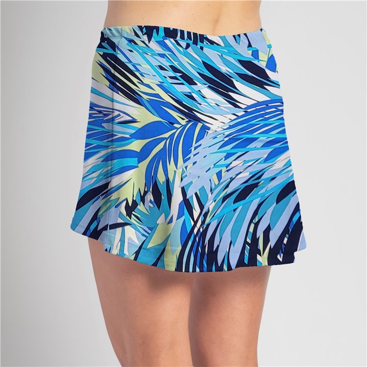 HiLo - Cobalt Palm Print