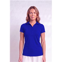 Collared Short Sleeve Top - Cobalt Blue