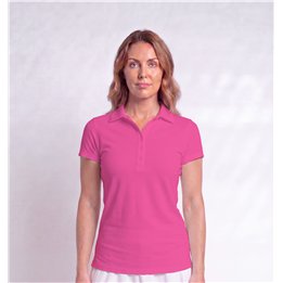 Collared Short Sleeve Top - Barbie Pink